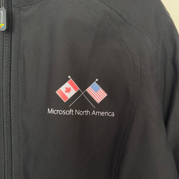 Cutter & Buck WeatherTec Microsoft North America Double Zip Jacket Size L - Picture 6 of 15